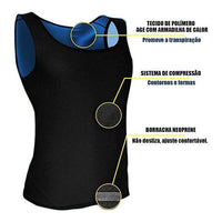 Blusa Modeladora De Compressão Térmica Sauna Feminino